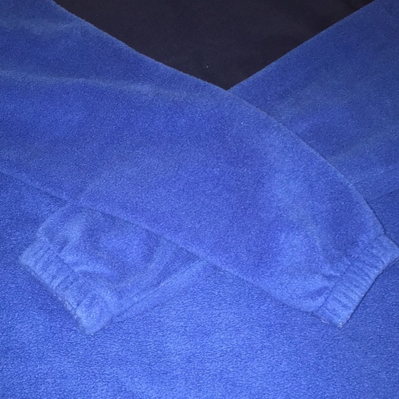 Columbia Sportswear Blue Full Zip Jacket Orange Trim Zip Pockets - Picture 9 of 10